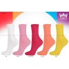 Dětské ponožky HOZA, hladké - barevný mix - H034-A