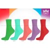 Dětské ponožky s elastanem - barevný mix - H035-D