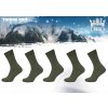 Pánské zimní ponožky HOZA Sibiř - vojenské od 99kč - H020-A