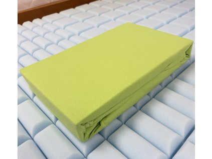 Prostěradlo DELUXE Zelená kiwi