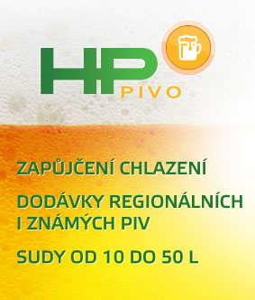 HP PIVO - zapůjčení chlazení, regionální piva