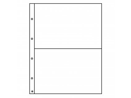 kunststoffhuellen folio 2er einteilung glasklar 5er pack