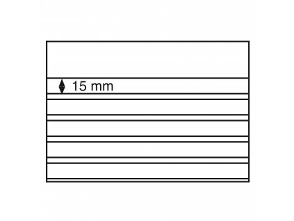 einsteckkarten standard pvc 210x148 mm5 klare streifen mit deckblattschwkarton50er p 2