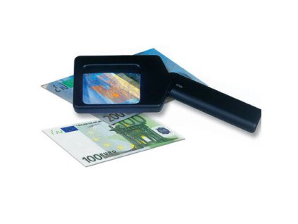 pruefgeraet mit lupe