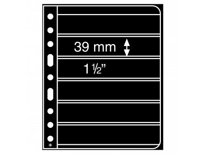kunststoffhuellen vario 6er einteilung schwarz 5er pack