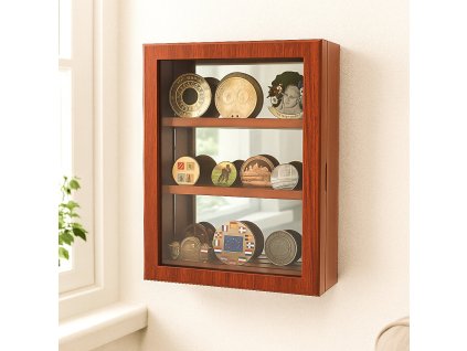 vitrine fuer medaillen plaketten und orden nr 5992~4