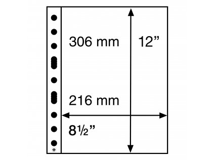 kunststoffhuellen grande 1er einteilung glasklar 5er pack