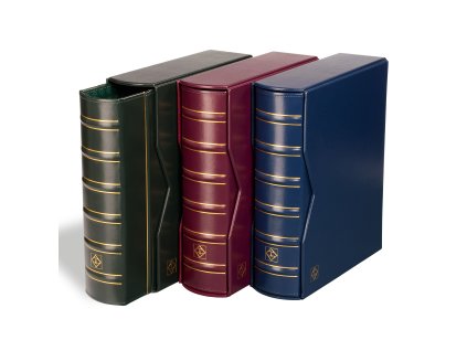 vario gigant ring binder in classic design incl slipcase red