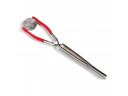 muenzpinzette pi9 16cm mit kunststoff beschichtet