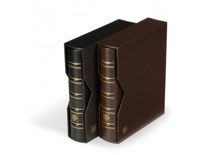 ringbinder optima im classic leder design inkl schutzkassette
