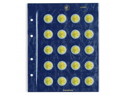 muenzblaetter vista fuer 2 euro muenzen 2er pack