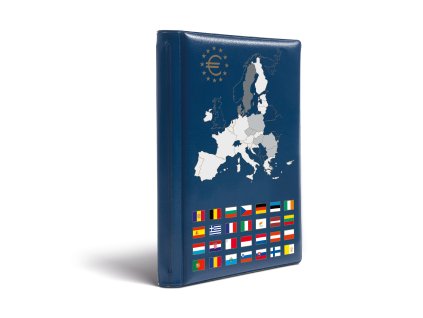 route taschenalbum fuer 12 euro kursmuenzensaetze blau