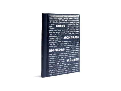 route taschenalbum fuer 60 muenzraehmchen blau