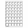 muenztableau l mit 48 eckigen faechern fuer 6 euro kursmuenzensaetze blau 2er pack