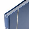 einsteckbuch basic din a4 32 schwarze seiten unwattierter einband blau 1