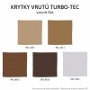 RAL vzorník krytky pro turbo tec