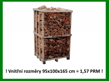 Štípané dřevo paleta