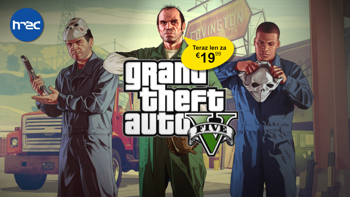 Akčná cena - GTA 5 Premium Edition