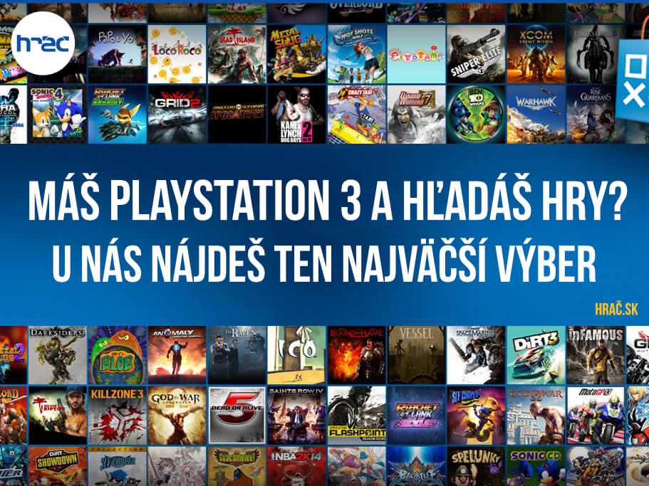 Playstation 3 - Najváčší výber hier