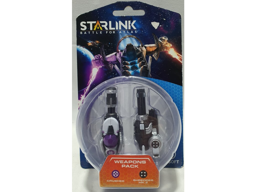 Starlink Battle For Atlas Weapons Pack Crusher + Shredder Playstation 4 / Xbox One