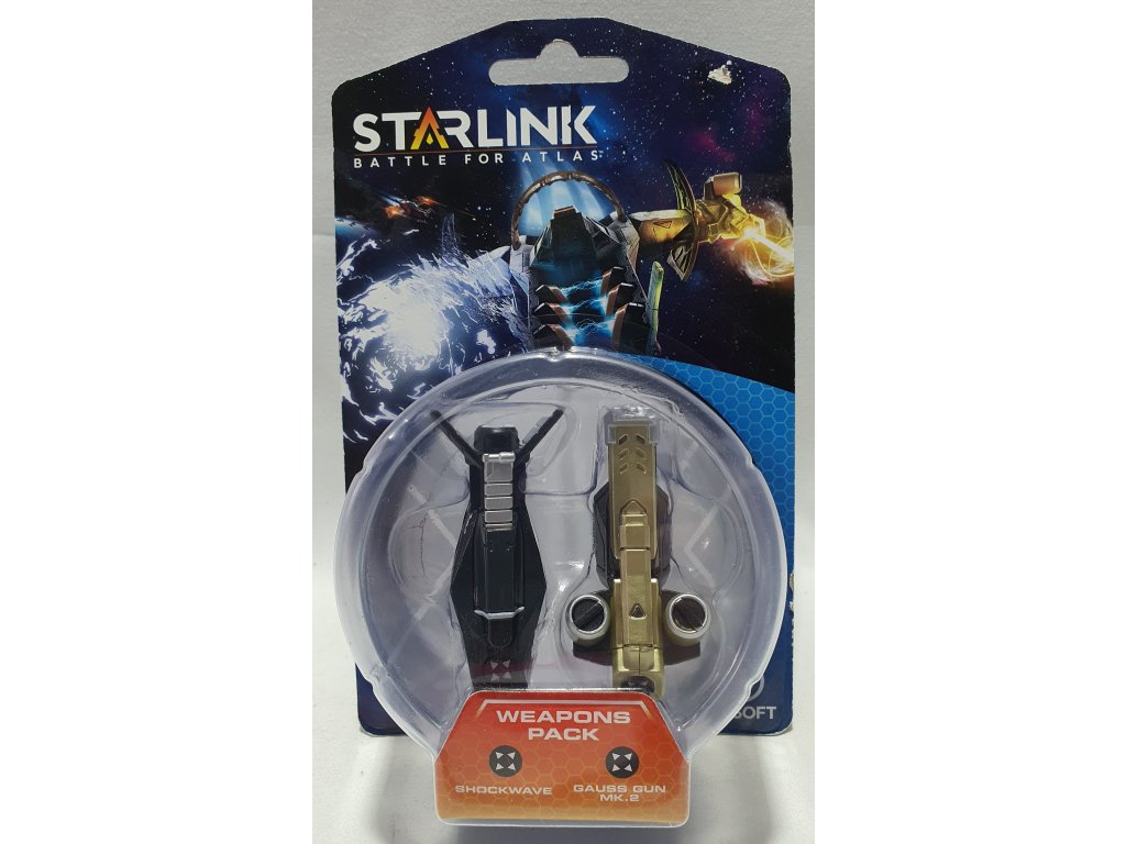 Starlink Battle For Atlas Weapons Pack Shockwave + Gauss Gun MK.2 Playstation 4 / Xbox One