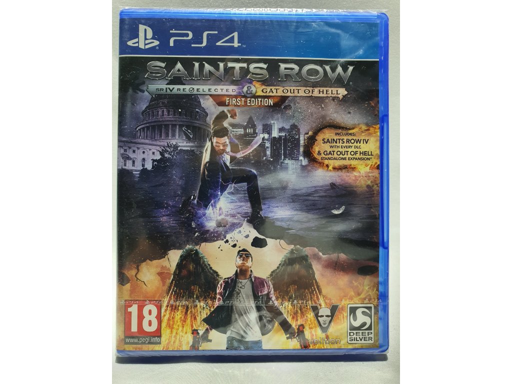 Saints Row IV Re-Ellected + GAT Out of Hell First Edition Playstation 4