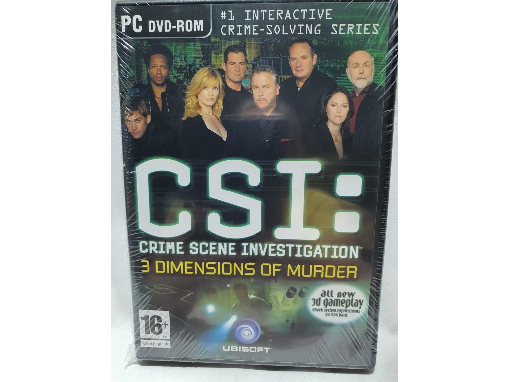 PC CSI 3 DIMENSIONS OF MURDER
