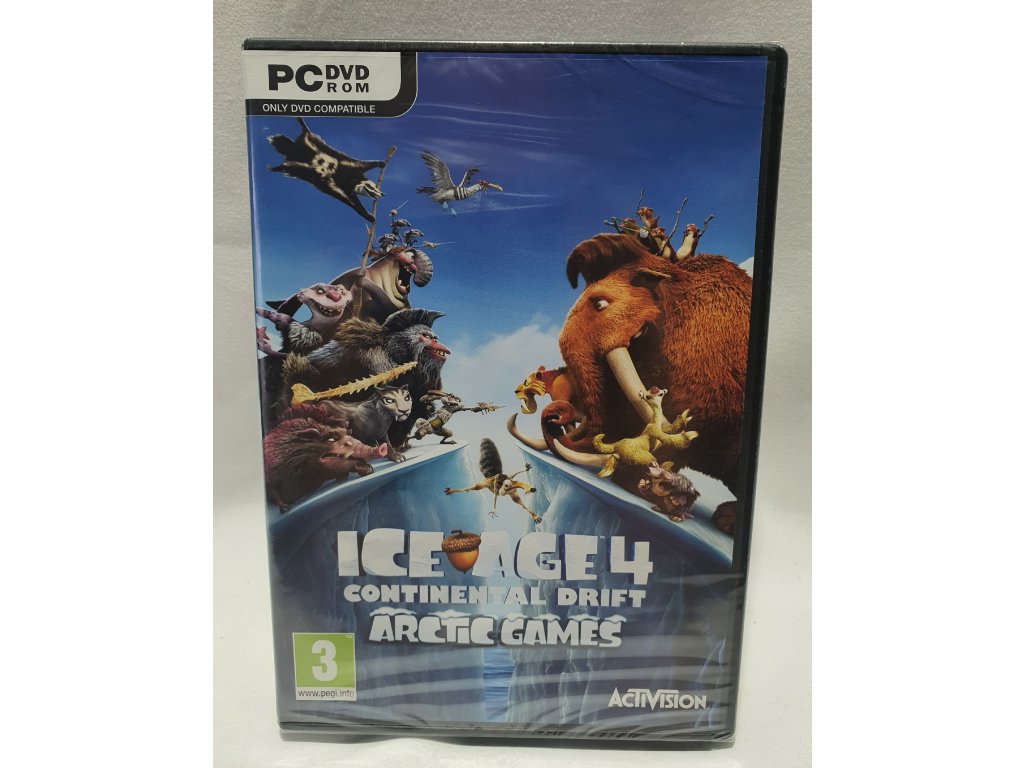 PC ICE AGE 4 CONTINENTAL DRIFT ARCTIC GAMES PC DVD-ROM