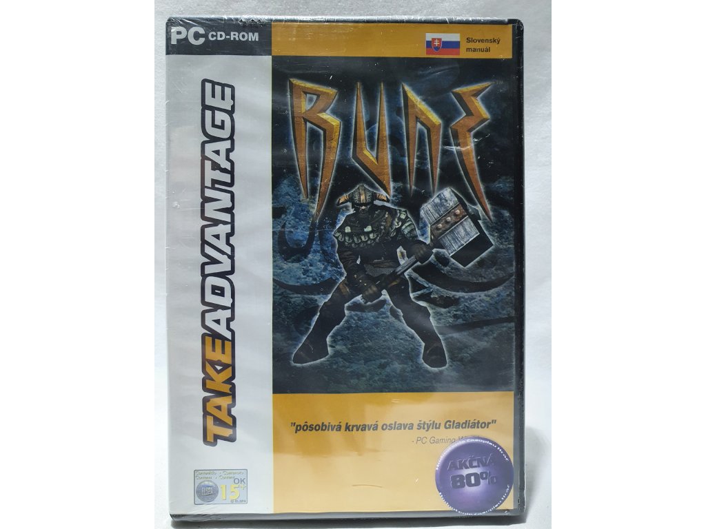 PC RUNE Take Advantage edícia PC CD-ROM