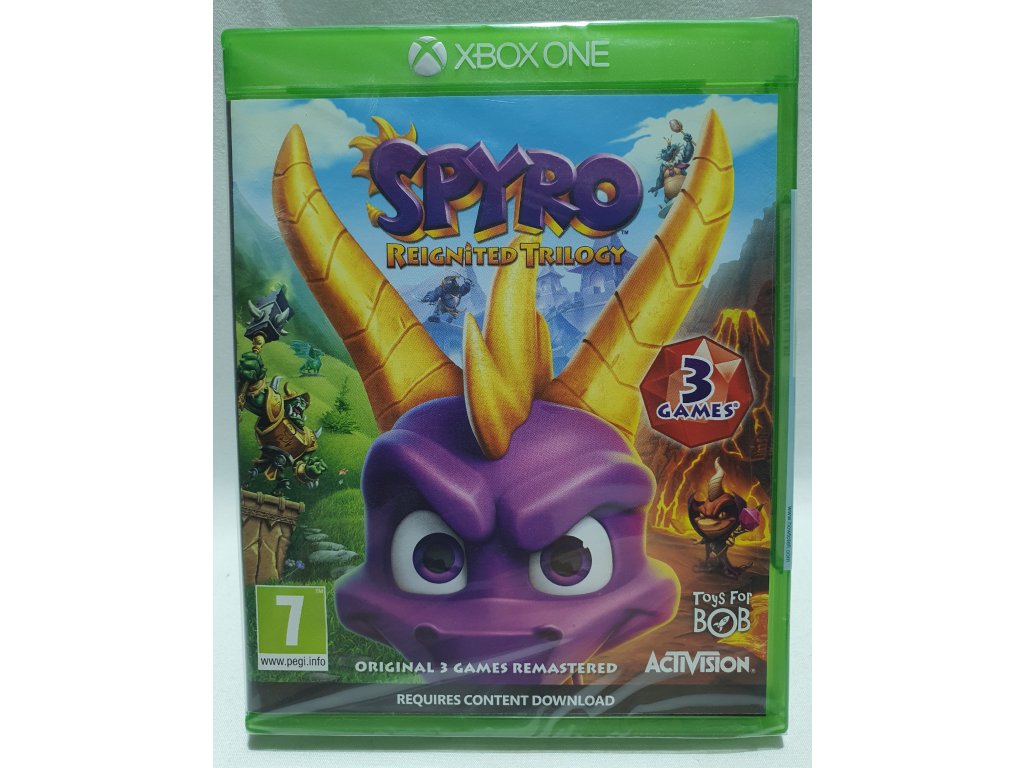 Spyro Trilogy Reignited dvd cover