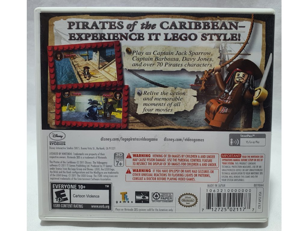 Nintendo 3ds pirates of the caribbean hotsell