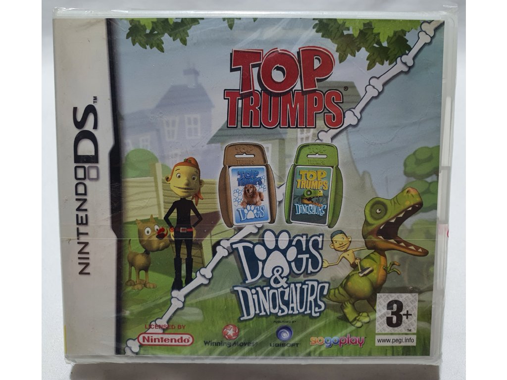 DSS TOP TRUMPS VOL.2 DOGS & DINOSAURS Nintendo DS