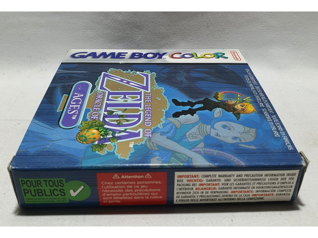 The Legend of Zelda: Oracle of Ages NINTENDO GAME BOY COLOR / Game Boy Advance - hrac.sk