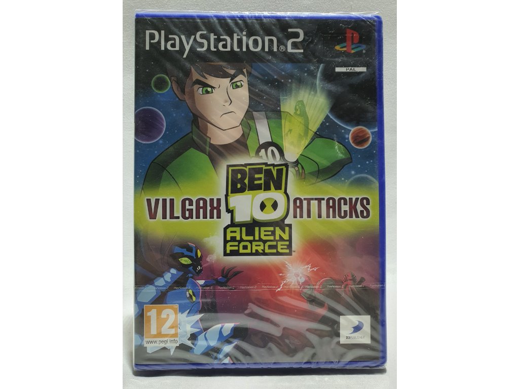 BEN 10 ALIEN FORCE: VILGAX ATTACKS Playstation 2 - originál fólia
