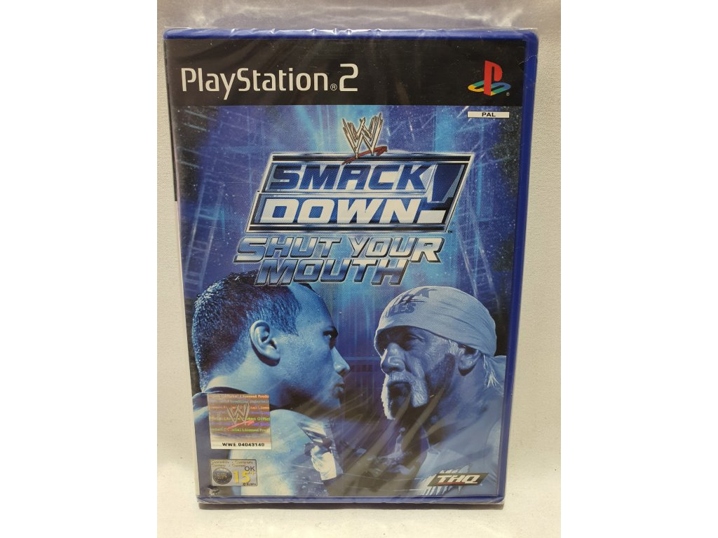 WWE SMACKDOWN SHUT YOUR MOUTH Playstation 2