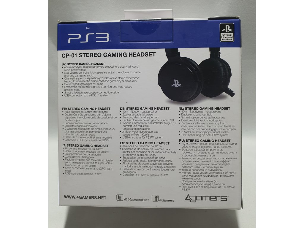 4gamers 2024 ps3 headset