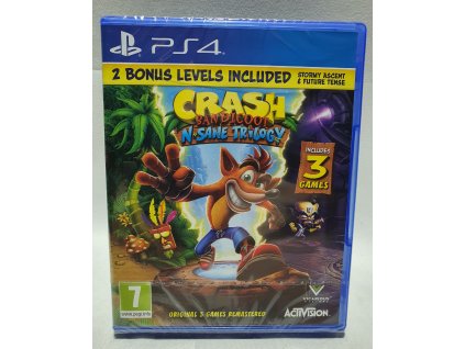 Crash Bandicoot N Sane Trilogy Playstation 4