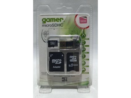 ACH PAMä´ŤOVÁ KARTA MICRO SDHC-16GB-4IN1 CLASS 10