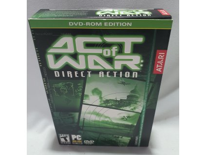 ACT OF WAR DIRECT ACTION PC DVD-ROM MALÁ KRABICA