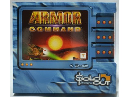 PC ARMOR COMMAND SOLDOUT EDÍCIA PC CD-ROM v jewel case obale