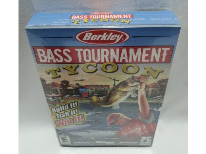 BERKLEY BASS TOURNAMENT TYCOON PC CD-ROM MALÁ KRABICA