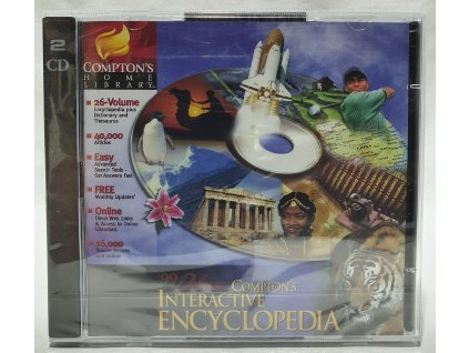PC COMPTONS INTERACTIVE ENCYCLOPEDIA PC CD-ROM v jewel case obale