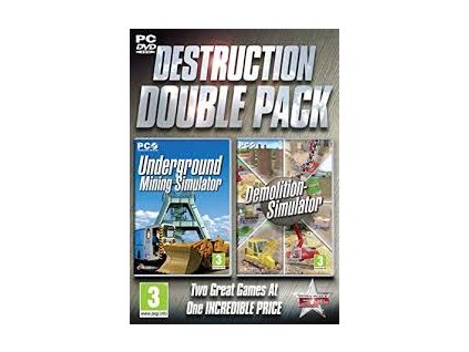 PC DESTRUCTION DOUBLE PACK (UNDERGROUND MINING + DEMOLITION SIMULATOR)