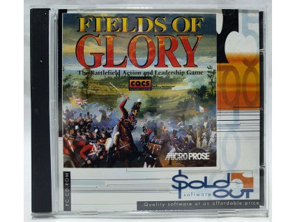 PC FIELDS OF GLORY Soldout Edícia MS-DOS PC CD-ROM v jewel case obale