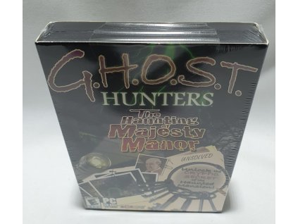 G.H.O.S.T. HUNTERS: THE HAUNTING OF MAJESTY MANOR PC CD-ROM MALÁ KRABICA