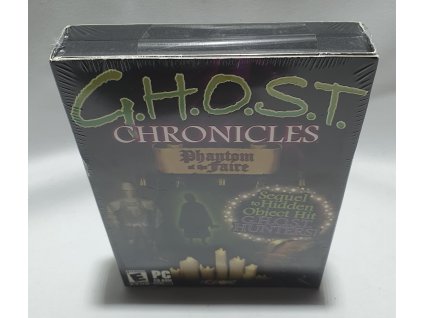 G.H.O.S.T. CHRONICLES PHANTOM OF THE FAIRE PC CD-ROM MALÁ KRABICA