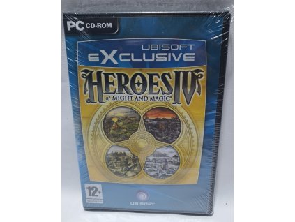 PC HEROES OF MIGHT AND MAGIC IV EXCLUSIVE EDÍCIA PC CD-ROM