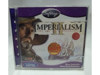 PC Imperialism II: The Age of Exploration PC CD-ROM v jewel case obale