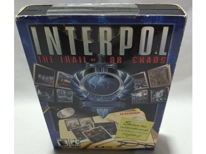 Interpol: The Trail of Dr. Chaos PC CD-ROM MALÁ KRABICA