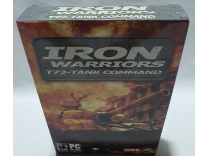 IRON WARRIORS T-72 TANK COMMAND PC CD-ROM MALÁ KRABICA
